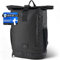 NEWKERS® [17-20L Rolltop Rucksack, Regenponcho, 100% wasserdicht, wetterfest - Perfekt für Uni, Schule, Freizeit - Stylisher Daypack für Damen & Herren – Moderner Backpack-Rollrucksack mit Laptopfach