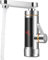 Electric Instant Heater Tap, 360° Swivel Stainless Steel Instant Quick Hot Tap, Instant Tankless Electric Hot Water Faucet with LED Digital Display for Kitchen Bathroom