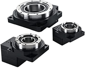 VCHICS Schrittmotor, Präzisions-Hohldrehplattform-Untersetzungsgetriebe 60/85/130/200 Drehzahlregelung Plattenteller Servo-Drehtisch für 3D-Drucker(JXA130 1:10)