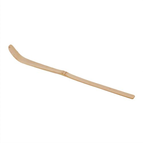 Cuchara de bambú Matcha Chashaku japonés para ceremonia de té tradicional, utensilios de cuchara de té verde enganchado de 18 cm para amantes del té (StyleA)