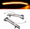 Fouedy Dynamischer Blinker, LED-Rückspiegel, Blinker, Repeater-Licht für 5er-, 6er-, 7er-Serie F10, F11, F07, F06, F12, F13, F01