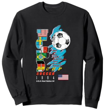 Graphique USA Vintage Coupe du Monde de Football 1994 Sweatshirt