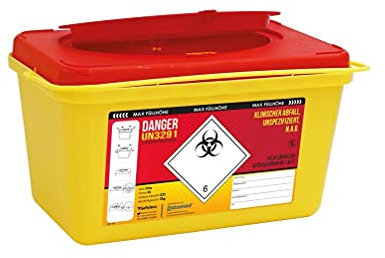 Kanülenabwurfbehälter ratiomed 193522 Safe-Box 4,0 Ltr.
