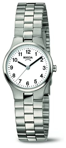Boccia Titan-Damenarmbanduhr 3082-06