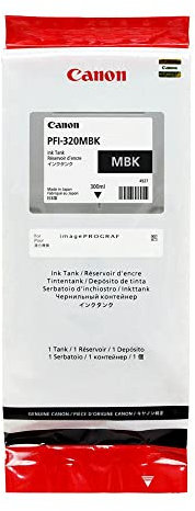 Canon Tinte mattschwarz 300ml Original Schwarz 300 ml