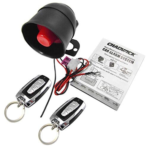 perfk Auto Alarmanlage Sicherheitssystem 2 Auto Alarmanlage System