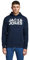 Jack & Jones Sweat à capuche classique pour homme avec logo de la marque, bleu, XL