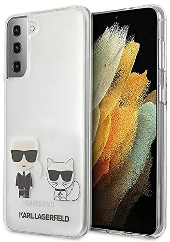 KARL LAGERFELD KLHCS21MCKTR Hülle für S21+ G996 Transparent Karl & Choupette