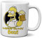 Mugtime (TM) - Simpsons Homer - Wishing You was Beer! - Funny Tea Coffee Mug Cup Ceramic 330ml 11oz