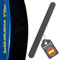 Pack 1 Protector Negro para Pala de Pádel Rugoso - Cinta Protectora para Pala de Pádel Multigranulada – Protector para Pala de Pádel de Silicona Negra. Color Negro