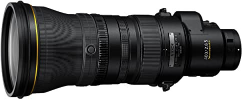 Nikon NIKKOR Z 400mm f/2.8 TC VR S, Super Teleobiettivo, Professionale, Moltiplicatore di Focale TC 14 Incorporato, Qualità S-Line, Trattamento Meso Amorhpous,nero [Nital Card: 4 Anni di Garanzia]