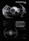 Displate Offiziell Star Wars MetallPoster Magnetische Befestigung Inklusive Lizenziert Bilder Hochwertiges Poster Star Wars - Vehicle Schematics - Tie Vader Poster 45 cm x 32 cm