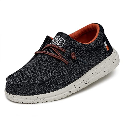 Hey Dude - Wally Sox Stitch Herren - Slip on Schuhe - Herren Loafers, Black White