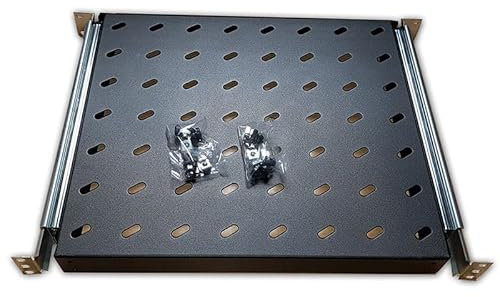 Cobox Plateau coulissante 19 Pouces, 1U, pour Baie Serveur Profondeur 600mm