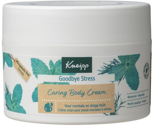 Kneipp Goodbye Stress - Body Cream - Watermint and Rosmarin - Relaxing - Für normale und trockene Haut - Vegan - 1 St. - 200 ml