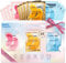 grace & stella Faltenpads, Augenpads gegen Augenringe, Augenmaske gegen Tränensäcke, Augenpflege mit Augenkühlpad gegen Augenfalten, Hochwirksame Eye Pads, Erfrischende Augen Pads, 12 Paare