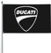 Compatible With Ducati Flagge, 90 x 150 cm, Außenflaggen, Gartenflaggen, Hausflaggen, Banner-Dekoration für Hof, Veranda, Rasen, Heimdekoration