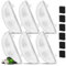 12 Pcs Cat Water Fountain Filters for Homerunpet WF20, Homerunpet Pet Fountain Filters Replacements Cat Water Fountain Filters Pet Water Dispenser Filter for Cats, Dogs and House Pets