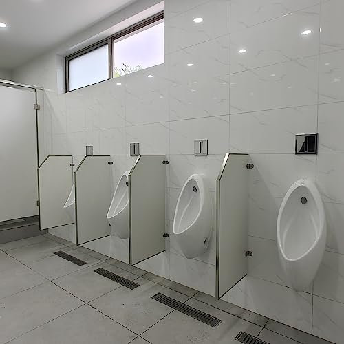 RAABYU Mampara para urinario Mampara para Inodoro Mampara para urinario de Pared Mampara para urinario Extensor Separador de ambientes para escuelas/centros comerciale