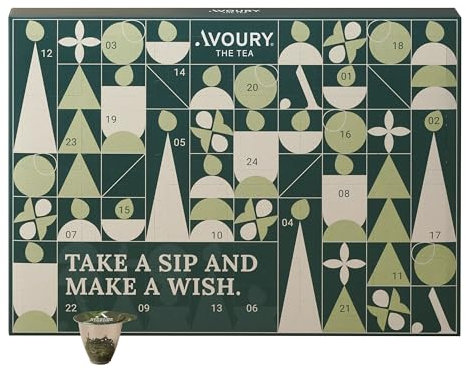 Avoury Adventskalender 2024 – 24 Verschiedene Avoury Teekapseln für die Avoury Teemaschine – Perfekte Geschenkidee für Teeliebhaber