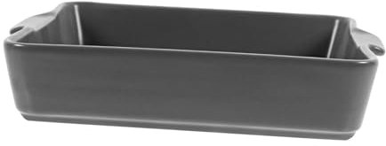 Cabilock Bandeja Para Hornear De Cerámica Resistente A La Suciedad Apta Para Microondas Para Servir Fácilmente