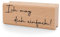 NEWSTAMPS Stempel Ich mag Dich einfach! Motivstempel aus Holz & Gummi zum Karten und Geschenke basteln, Holzstempel für Sprüche, Freundschaft, Textstempel, Schrift, Scrapbook, Textilstempel, Deko
