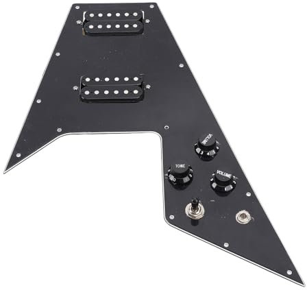 HH -Pickup -Konfiguration Loaded Pickguard Set mit Mini Humbucker Bridge für Flying V Guitars Hals und Mittlere Pickups Set Set
