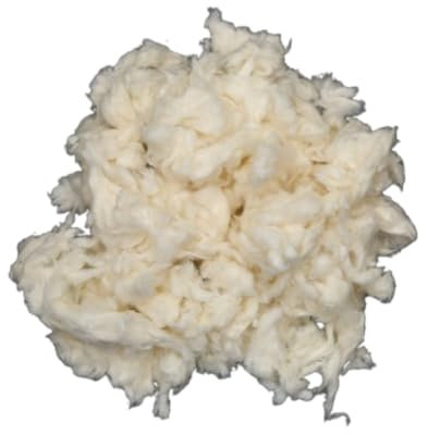 Yogimudra 800 g Baumwolle Füllmaterial – Weich & Voluminös – Naturfüllung für Kissen, Plüschtiere, Nestbau, Puppen & Bastelbedarf – Stopfmaterial zum Selbermachen – plastikfrei & nachhaltig