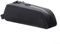 HomeVortex Fahrrad-Vorderrahmen-Tasche, wasserdicht, Zubehör für Mountainbike, Rennrad, 600D-Polyester, stromlinienförmiges Design, einfache Installation, 24 x 7,5 x 7,5 cm, Schwarz