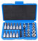 Ensemble de 34 Douilles Torx Robuste, Douille Torx Femelle, Coffret Douille Torx, Embout Torx, Outils Mecanique Automobile