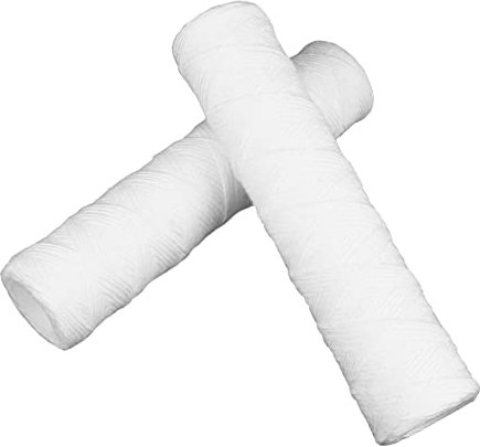KONTONTY 2 Pezzi 10 Elemento filtro a filo filo depuratore d'acqua per filtro acqua in cotone polipropilene filtro dell'acqua della casa filtri per l'acqua cotone pp bianca