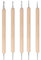 5 Stücke Dotting Pen,Prägestift,Nail Art Dotting Tools,DIY Carving Stylus,5 verschiedenen Größen,Nail Art Set,Clay Tools,Prägestift Werkzeug,Dotting Tool für DIY-Handwerk Nägel Design Prägemuster