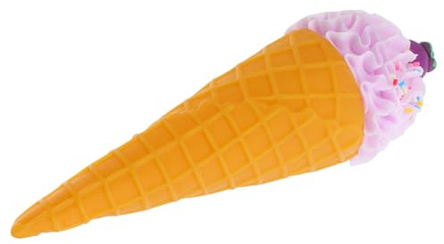 CAXUSD Simulierter Eiskegel Künstliche Eiskegel Simulationsfutter Fotografie -requisite Simulationseiskegel Kunststoff -eiszapfen Modelle Simulierte Lebensmittelquelle Pvc Lavendel