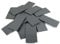 LEGO 10 x Plate 8 x 16 Dark Bluish Gray