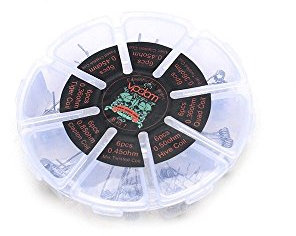 Vpdam 8 in 1 Fertig gewickelte Coil Box 48pcs Drähte für Selbstwickler Set