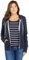 Tommy Hilfiger Casual French Terry Zip-up Classic Sweatshirt for Women with Drawstrings And Hood Felpa con Cappuccio, Sky Captain, XS Donna