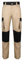 VELILLA 103020B; Pantalón Bicolor Multibolsillos; Color Beige Arena y Negro; Talla 42