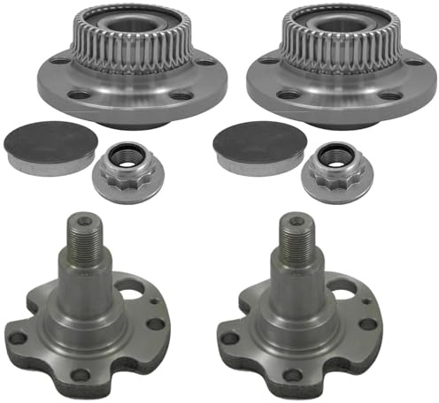 2x Radlager ABS-Ring 2x Achszapfen Hinterachse links rechts Lochkreis: 5x100