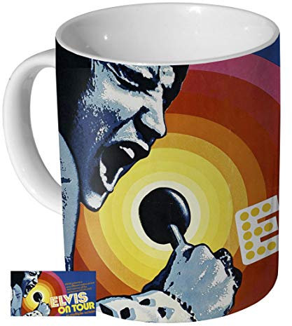 Elvis Presley On Tour Keramik-Kaffeetasse