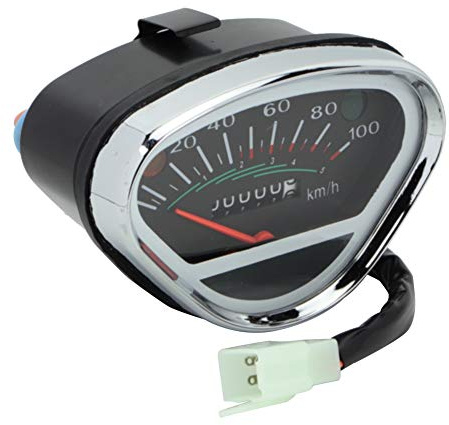EBTOOLS Tacho Motor City, Skyteam dax 50 4t Tachometer für Motorrad, Tacho 12V geeignet für DAX Bike CT70 Bike 100km/h