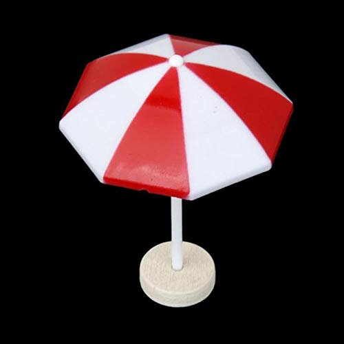 DIVISTAR - Juego de 4 tazas de té de agua blanca a escala 1:12