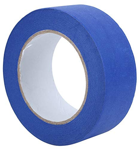 Ruban de Masquage 50m x 45mm pour Peinture et Décoration, Accessoire Imprimante 3D avec Adhésif Résistant aux Éclaboussures
