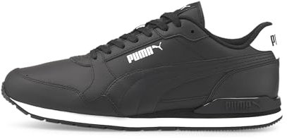 PUMA St Runner V3 L, Sneaker Unisex-Adulto, Black/Black/White, 44 EU