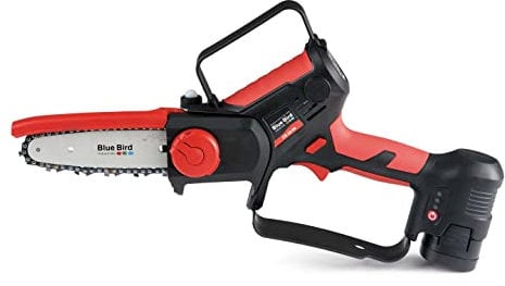 Blue Bird CS 22-06 Motosega potatore a batteria barra 13 cm + 2 batterie 2,5 Ah