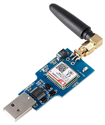 EC Buying SIM800C - Modulo da USB a GSM Quad-Band GSM/GPRS Wireless Modulo Integrato USB a Chip Seriale GSM/GPRS 850/900/1800/1900MHz Supporto 2G/3G/4G Micro SIM Card/Bluetooth/SMS Trasmissione Dati