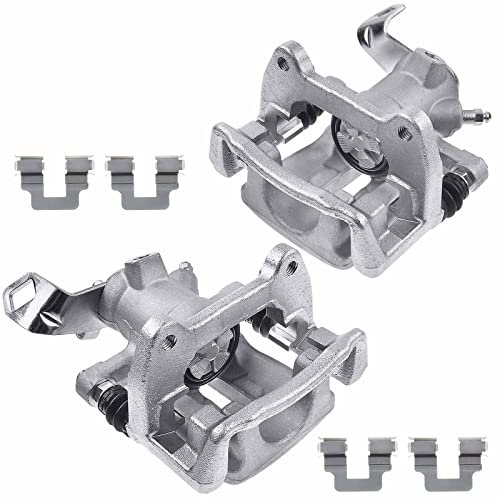 Frankberg 2x Pinza Freno Pinza del Freno Posteriore Sinistra Fusione di alluminio Con Staffe (Lochdastand der Staffeung 90mm) Compatibile con Mi.n.i Mi.n.i Cabriolet Mi.n.i Clubman 34216785611