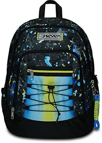 Seven Rucksack Advanced kabellosem Lautsprecher, mehrfarbig, 31 x 43 x 24 cm, Klassisch