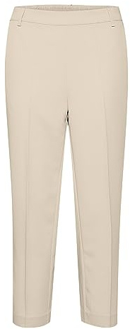 KAFFE Damen Anzughose KASAKURA Damen Hose 3/4 Capri Casual Arbeitshose Gerades Bein Freizeithose High Waist Caprihose Hohe Taille Gerade