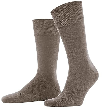 FALKE Herren Sensitive New York Socken druckfreier Komfortbund flache Naht gegen Druckstellen einfarbig komfortabel für Diabetiker Alltag Business atmungsaktives nachhaltiges Lyocell 1 Paar