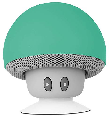 Innova Green Mushroom Mini Bluetooth Speaker, Universal, Wireless and Portable